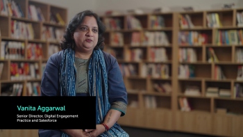 DEP Vanita Aggarwal Senior Director Digital Engagement Practice and Salesforce Moment