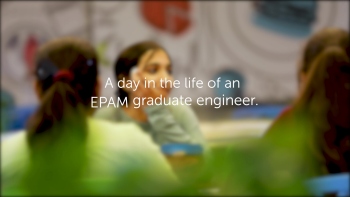 Day in the Life of EPAM Graduate Engineer frame at